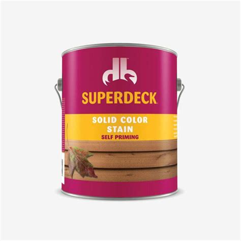 Duckback Superdeck Solid Color Stain Chart – Steve's Paint Supply