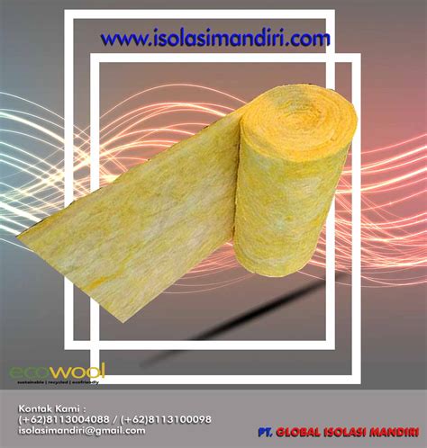 PEREDAM PANAS GLASSWOOL D16 MURAH