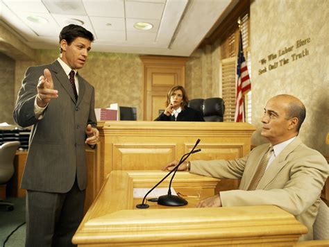 Male Lawyer Examine Civilian Trial Theater Secrets For Courtroom