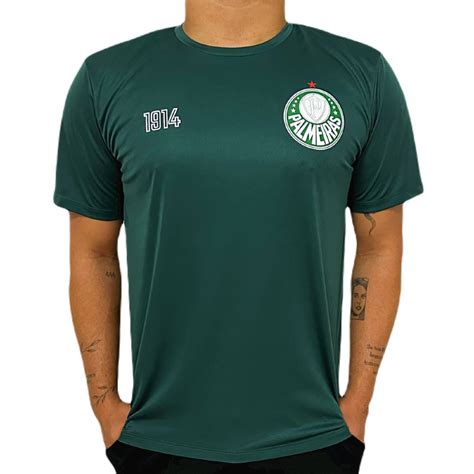 Camisa Palmeiras Símbolo 1914 II Verde Masculino Camisa retrô mais