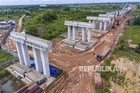 Konstruksi Pembangunan Tol Betung Jambi Dimulai Tahun Ini Republika