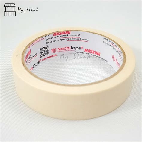 Jual Lakban Kertas Masking Tape Nachi Lebar Inch Mm Panjang