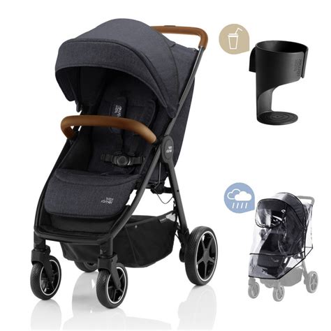 BRITAX RÖMER B-Agile R, Black Shadow/Brown