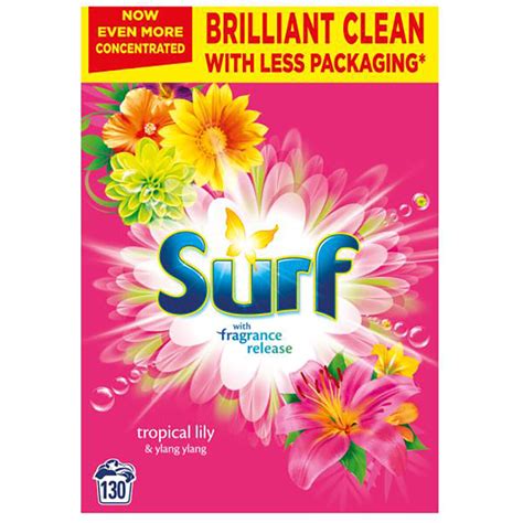 Surf Tropical Laundry Powder 130 Wash Costco UK