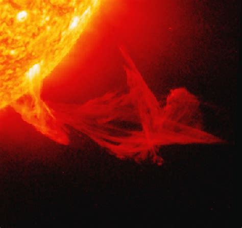 Eruption De Plasma Solaire Philippe François