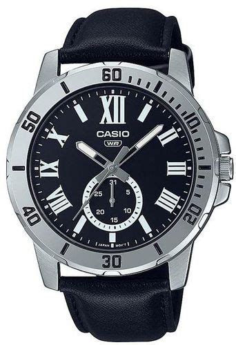 سعر ومواصفات Casio Enticer Men Analog Black Dial Watch MTP VD200L 1B من