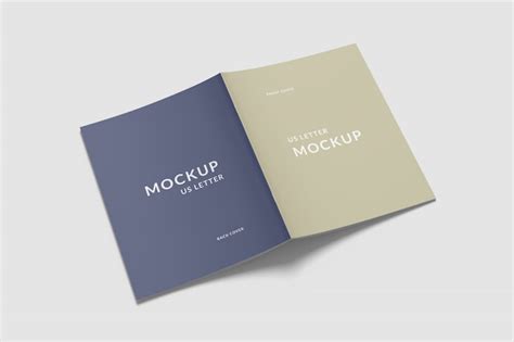 Premium PSD | Magazine mockup template