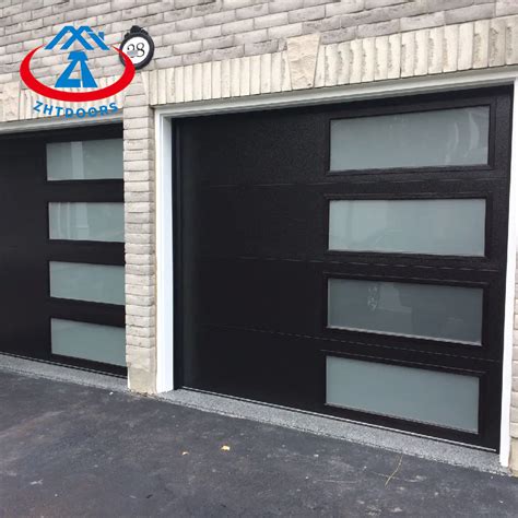 Black Glass Garage Door | Zhongtai