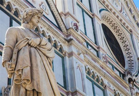 Dante statue stock image. Image of architecture, italy - 26018123