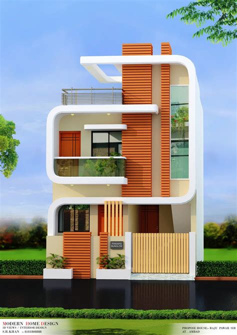 Outside Small House Exterior Design In India – BESTHOMISH