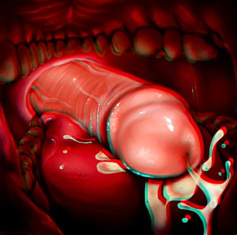 Rule 34 3d Anaglyph Cum Cum In Mouth Fellatio Internal Mouth Oral