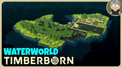 Getting Started Waterworld Custom Map Timberborn Gameplay YouTube