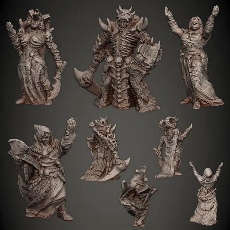 Stl File Cultist [support Free] 🆓 ・3d Printer Model To Download・cults