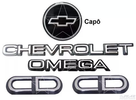 Emblemas Chevrolet Omega Cd Gravata 1992 À 1997 Parcelamento sem