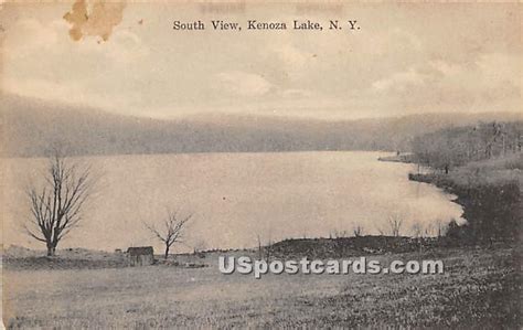 South View Of Lake Kenoza Lake New York Ny Postcard