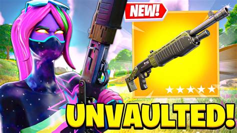 The Pump Shotgun Is Back In Fortnite Youtube