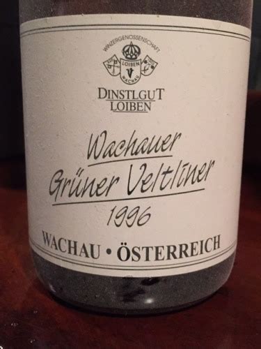 Dinstlgut Loiben Wachau Osterreich Wacheuer Gruner Veltliner Vivino