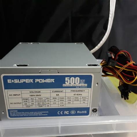 500w Power Supply, Computers & Tech, Parts & Accessories, Cables ...