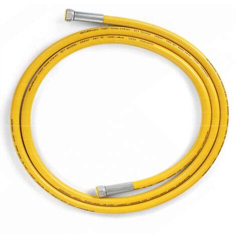 Tubo Flessibile Gas Cm F F Uni Giallo