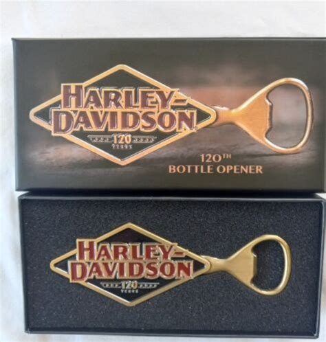 Harley Davidson 120th Anniversary Bottle Opener New Ebay