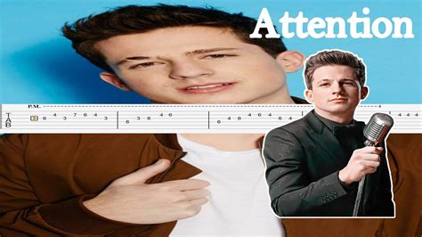 Attention Charlie Puth Easy Guitar Tabs Tutorial Fingerstyle