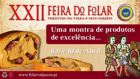 XXII Feira do Folar de Valpaços começa hoje e decorre até domingo