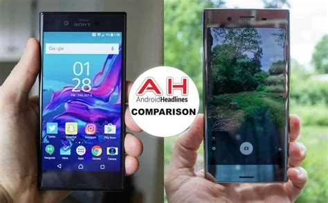 Phone Comparisons: Sony Xperia XZ Vs. Xperia XZ Premium