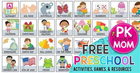 Free Printable Preschool Worksheets - Preschool Mom