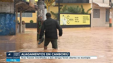 Cidades De Sc Registram Alagamentos Por Causa Da Chuva Santa Catarina