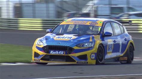 Ford Focus St Btcc In Action High Speed Laps And Amazing