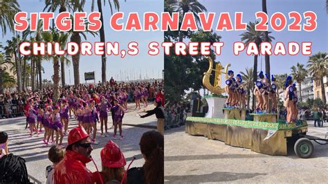 Carnival De Sitges Rua Infantil Sitges Youtube