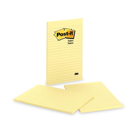 Original Pads In Canary Yellow Note Ruled 5 X 8 50 Sheets Pad 2