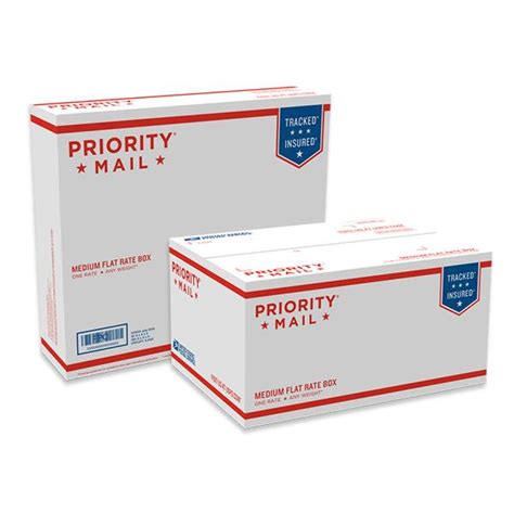 Priority Mail Medium Flat Rate Boxes 25pack Onyx Products®