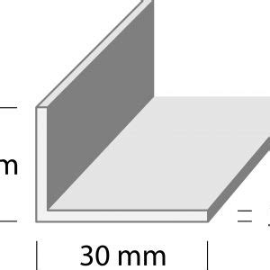 HOBBY HÖRN LIST 20X30X2MM SILVER ANODISERAD ALUMINIUM 3000MM Duuri Oy