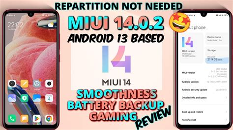 MIUI 14 Android 13 For Redmi Note 7 Pro MIUI V14 0 2 Global Latest