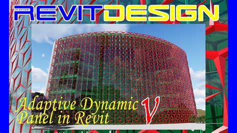 Rd133 Adaptive Dynamic Panel In Revit V 100 Not A Dynamo Kinetic Al Bahr Panel In Revit