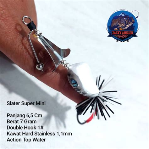 Jual Kelengkapan Memancing Slater Super Mini Umpan Casting Gabus