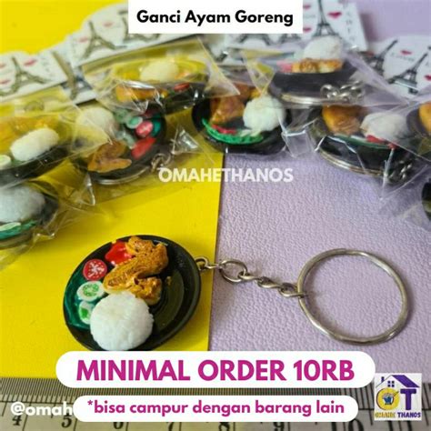 Jual Aneka Gantungan Kunci Viral BISA PILIH MOTIF MIN ORDER 10rb Boleh