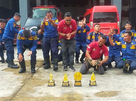 Dinas Damkar Kabupaten Bogor Raih Juara Umum Di Kompetisi Firefighter