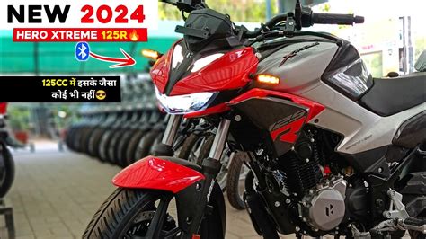 Newly Launch 2024 Model Hero Xtreme 125R Red Colour Detail Review