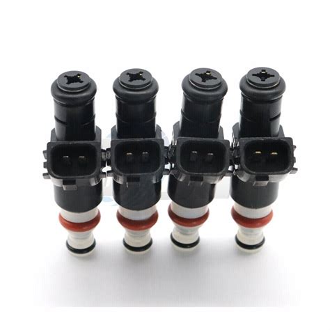 Fuel Injectors 4PCS 16450RAAA01 16450 RAA A01 For 2003 2007 Honda