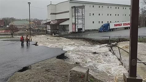 Skowhegan Parking Lot Flooding Newscentermaine