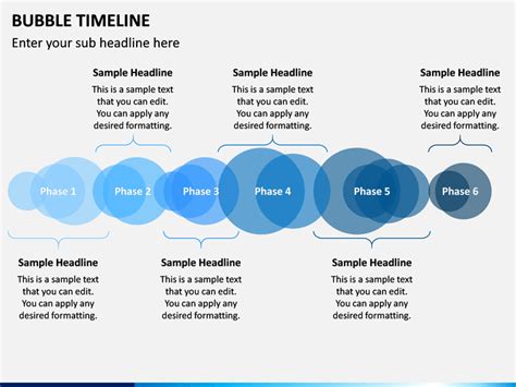 Bubble Timeline PowerPoint and Google Slides Template - PPT Slides