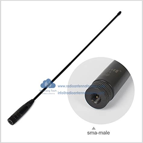 New Nagoya Antenna NA 771 Long Flexible Spring Whip Dual Band Antenna