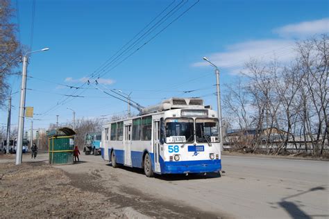 Ленинск-Кузнецкий, ЗиУ-682Г [Г00] № 58 — Фото — Городской электротранспорт