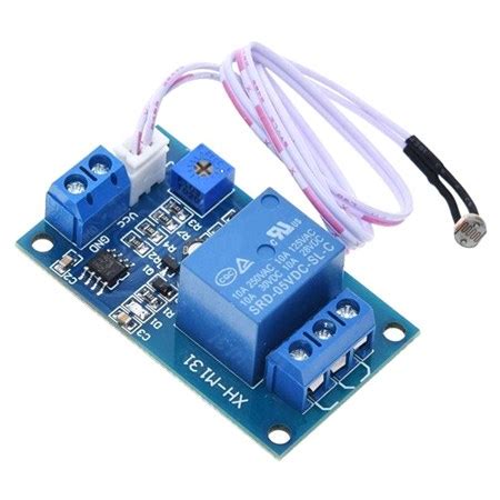 Rel V Fotorezistor Gl Modul Xh M Techfun Sk Naj Arduino