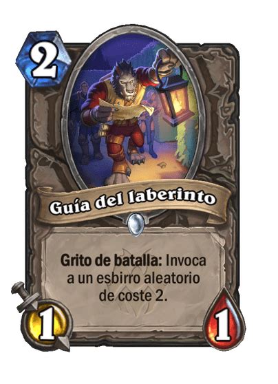 Guía del laberinto Biblioteca de cartas de Hearthstone