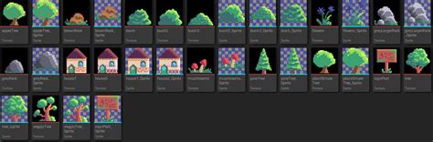 Artstation Pixel Art Pack With Tilesets Game Assets