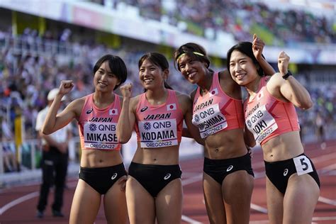 【世界陸上】青木益未ら女子400mリレー、初の決勝進出ならずも11年ぶり日本記録を更新 感謝