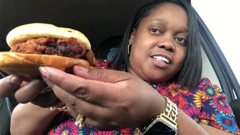 Trying The New Chick Fil A Cauliflower Sandwich Youtube